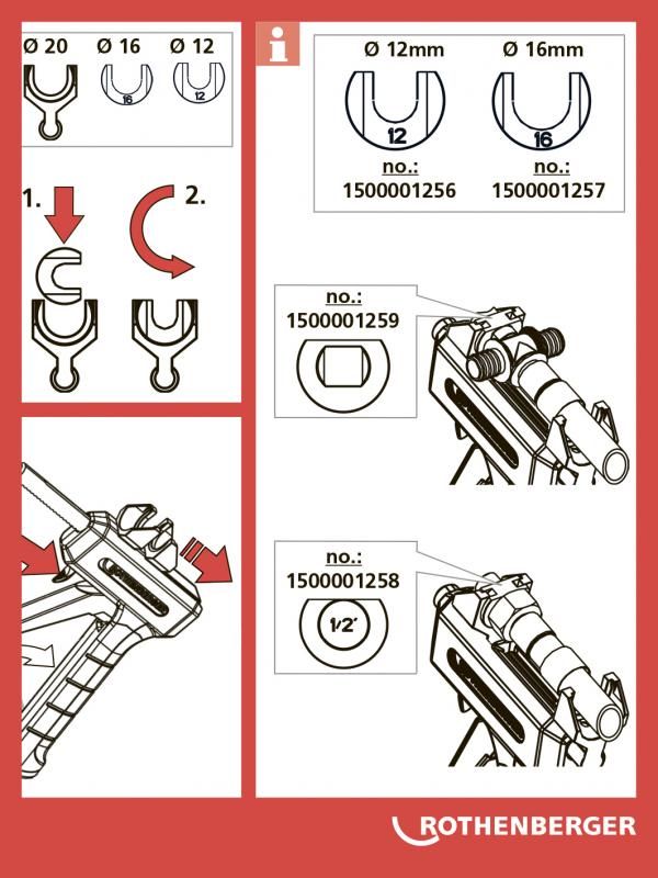 компоновочная схема для ручного натяжителя гильз rogliss 20