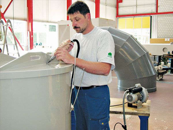 Сварка пластиковым прутком Сварка пластиковым прутком